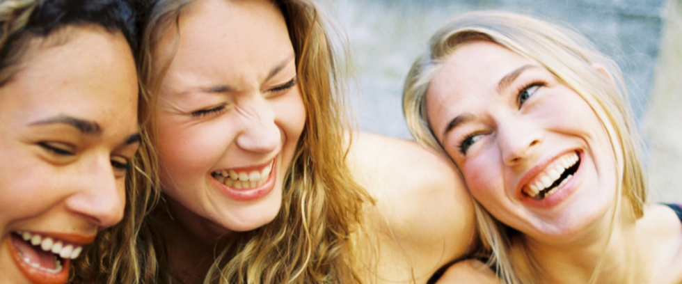 Group of women smiling and laughing